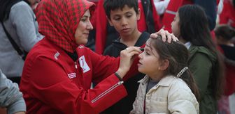 Türk Kızılay Genel Başkanı Yılmaz, Hatay'da depremzedelerle iftar yaptı