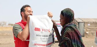 Türk Kızılaydan Sudan'ın Gadarif eyaletindeki yerinden edilmişlere ramazan desteği