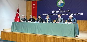 Türkeli'de Muhtarlar Toplantısı düzenlendi