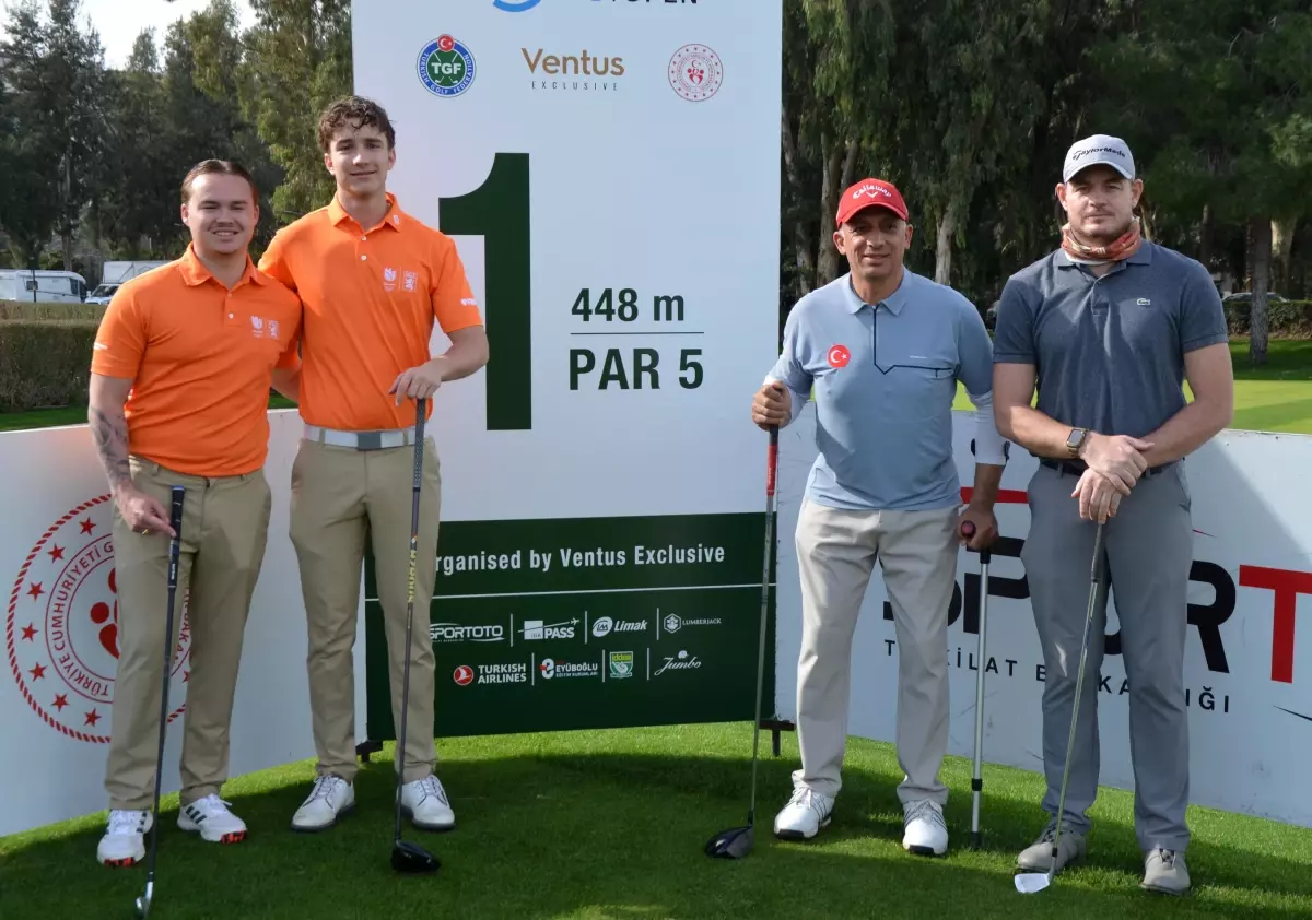 Türkiye Açık Para Golf Turnuvası 16 yıl sonra Antalya'da düzenlendi / Video eklendi