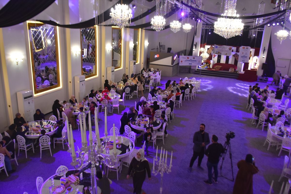 Türkiye Diyanet Vakfı, Kerkük'teki yetimleri iftar sofrasında buluşturdu