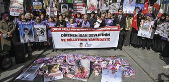 Türkiye Gençlik Birliği ve Cumhuriyet Kadınları Derneği, İran'a destek eylemi düzenledi