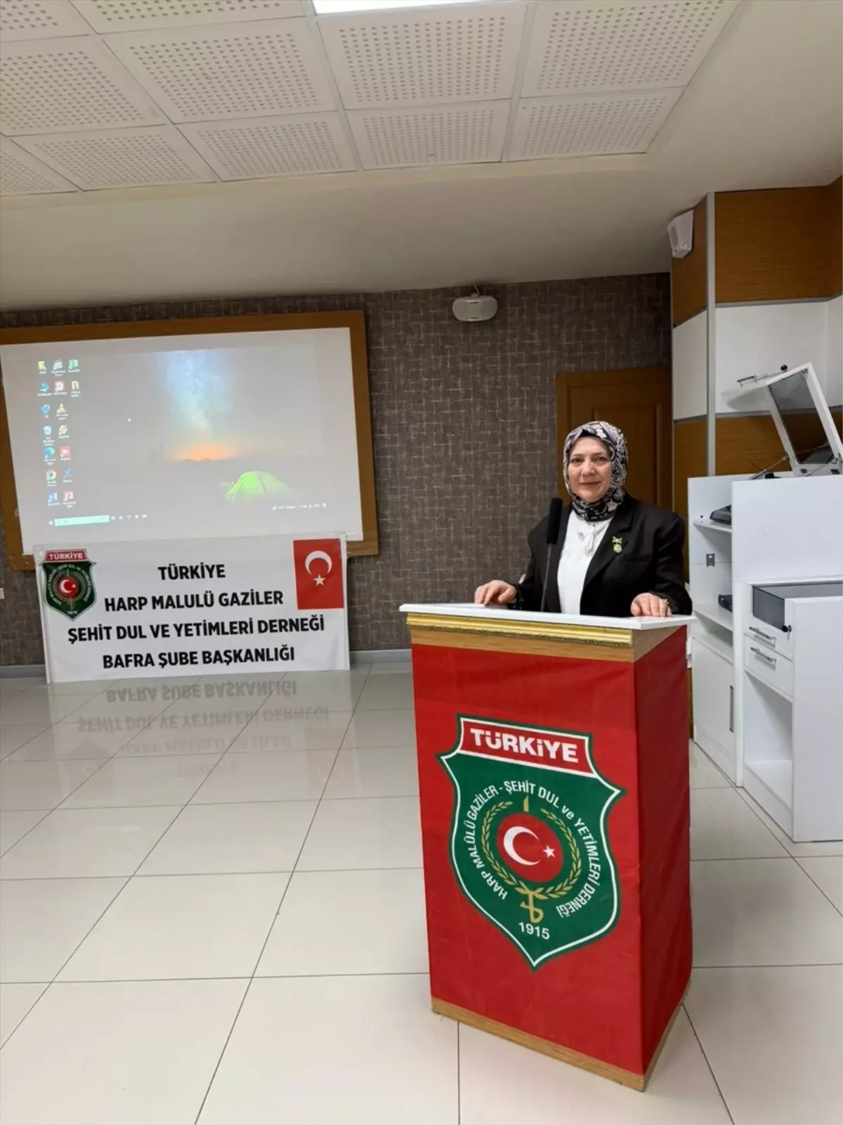 Gülal, Gaziler Derneği Başkanlığına Yeniden Seçildi