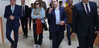 Türkiye'nin Kahire Büyükelçisi Şen, Mısır'da tedavi gören Filistinli ve Mısırlı çocukları ziyaret etti