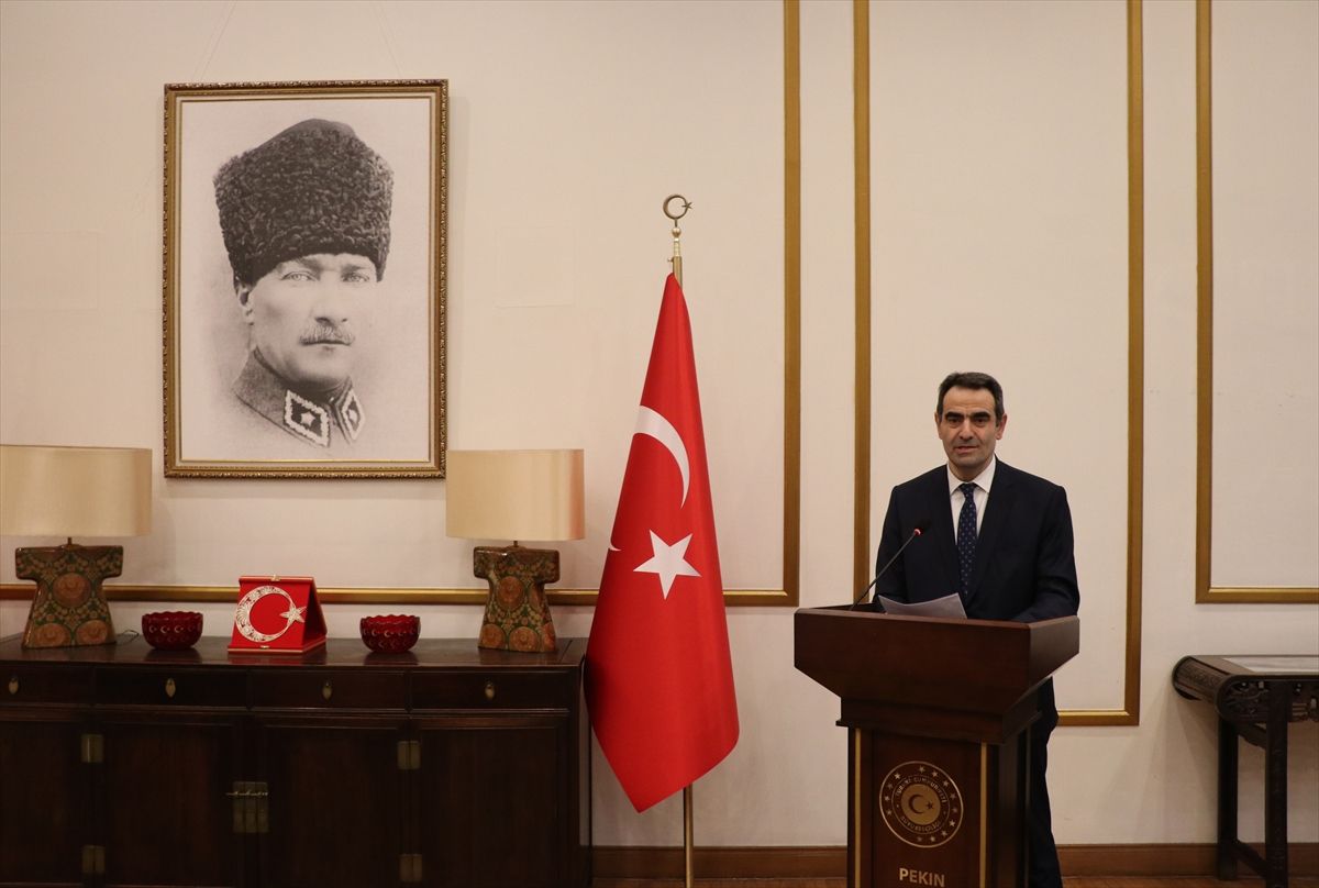 Türkiye'nin Pekin Büyükelçiliğinde iftar programı düzenlendi