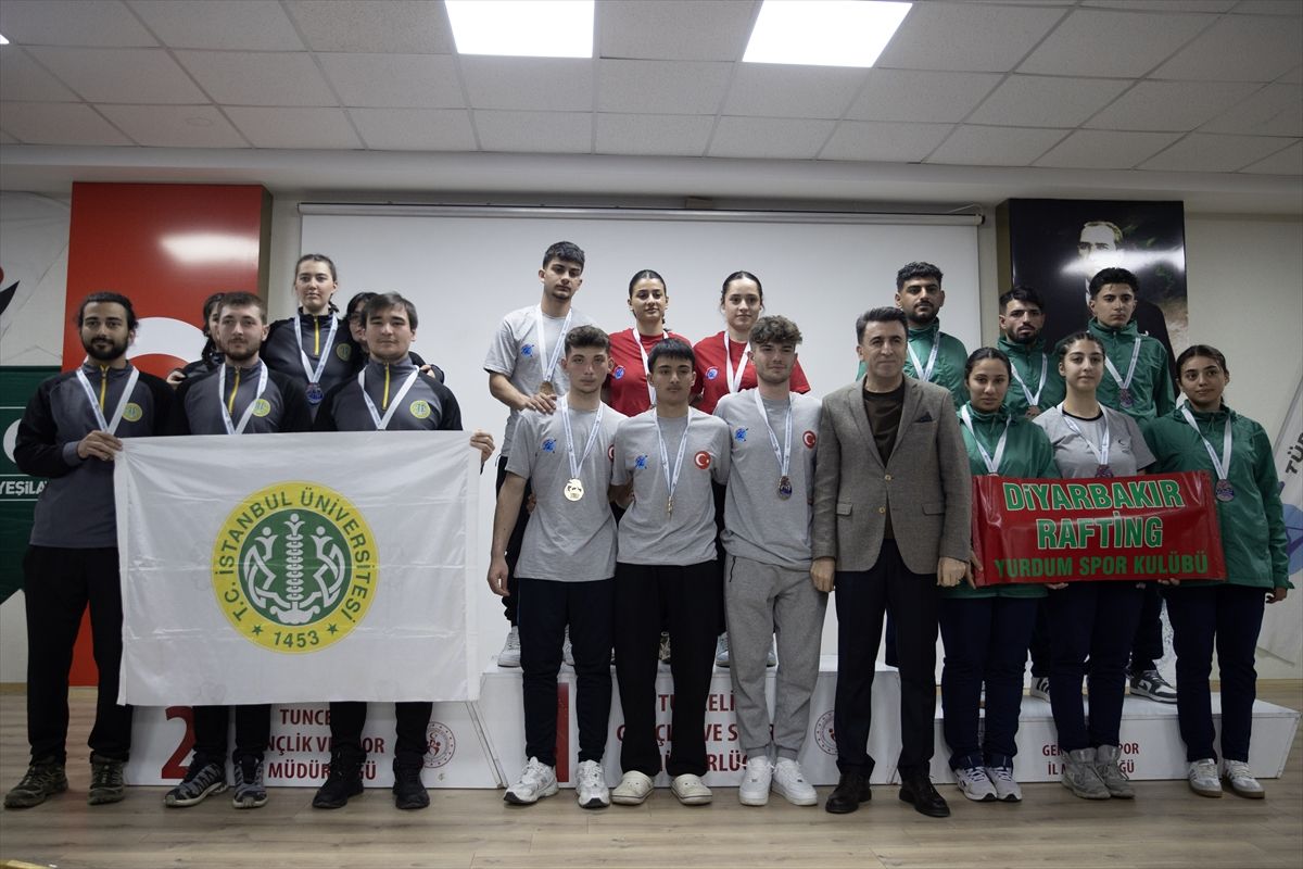 Yeşilay Türkiye Rafting Şampiyonası Tunceli'de Tamamlandı