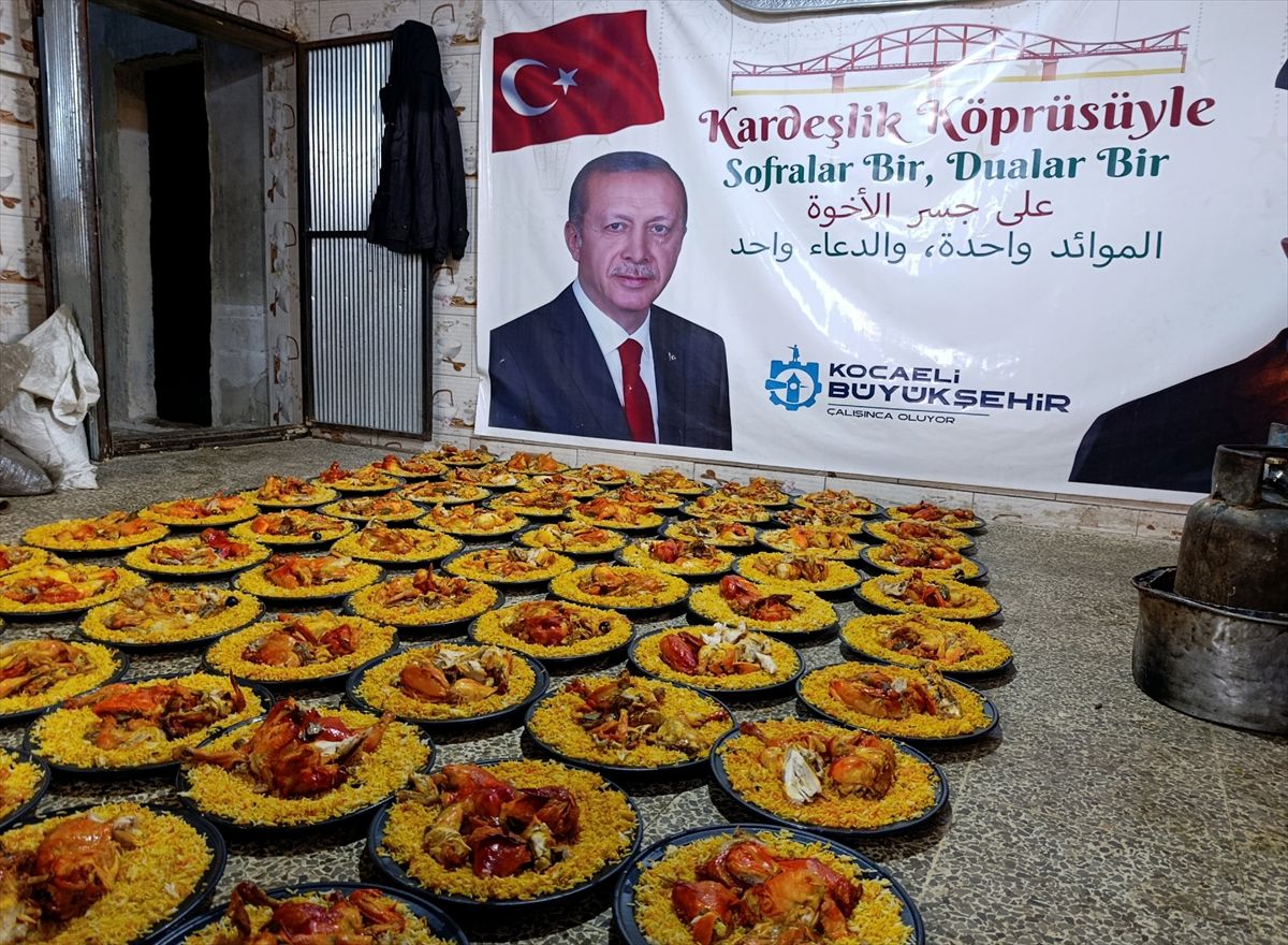 Türkiye ramazan boyunca Suriye'de gönül sofraları kurdu