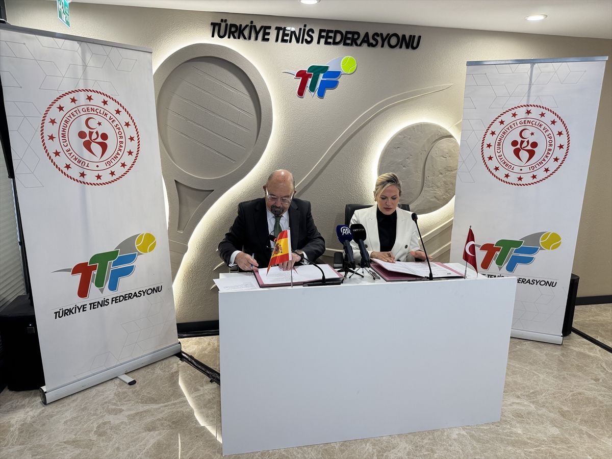Türkiye Tenis Federasyonu, İspanya Kraliyet Tenis Federasyonu ile iş birliği anlaşması yaptı