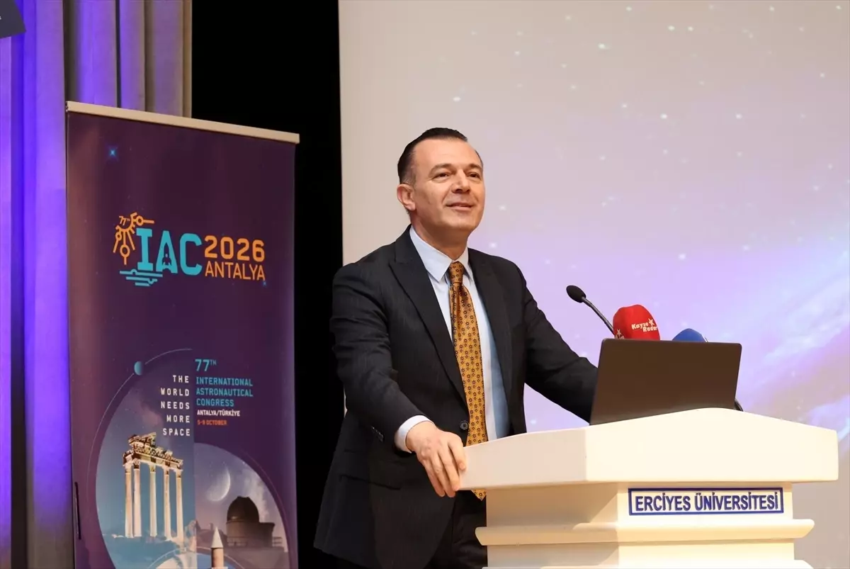 Türkiye Uzay Ajansı Başkanı Kıraç, Kayseri'de konuştu Açıklaması