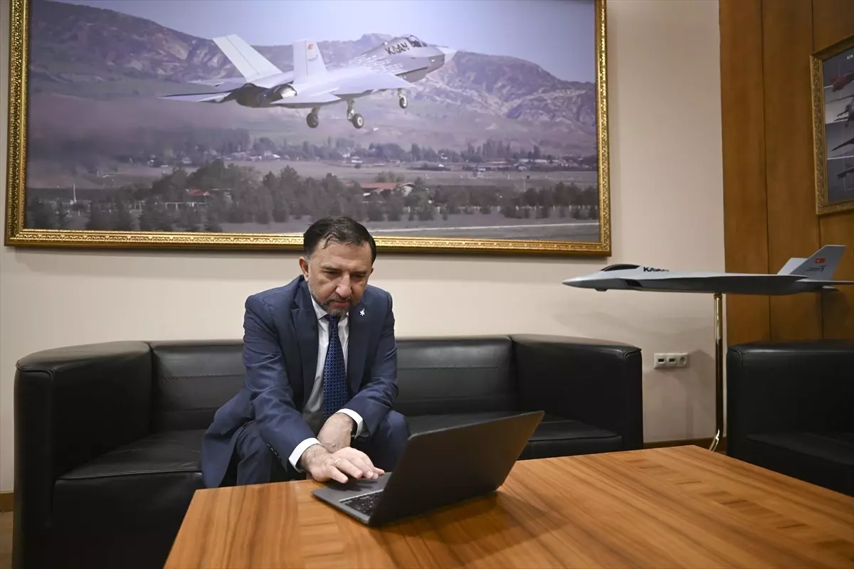 TUSAŞ Genel Müdürü Mehmet Demiroğlu, AA'nın 'Yılın Kareleri' oylamasına katıldı