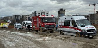 Tuzla'da işçi konteynerinde çıkan yangın söndürüldü