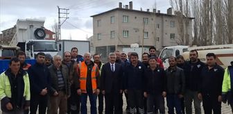 Ulaş Belediye Başkanı İlbey, belediye personeliyle bayramlaştı