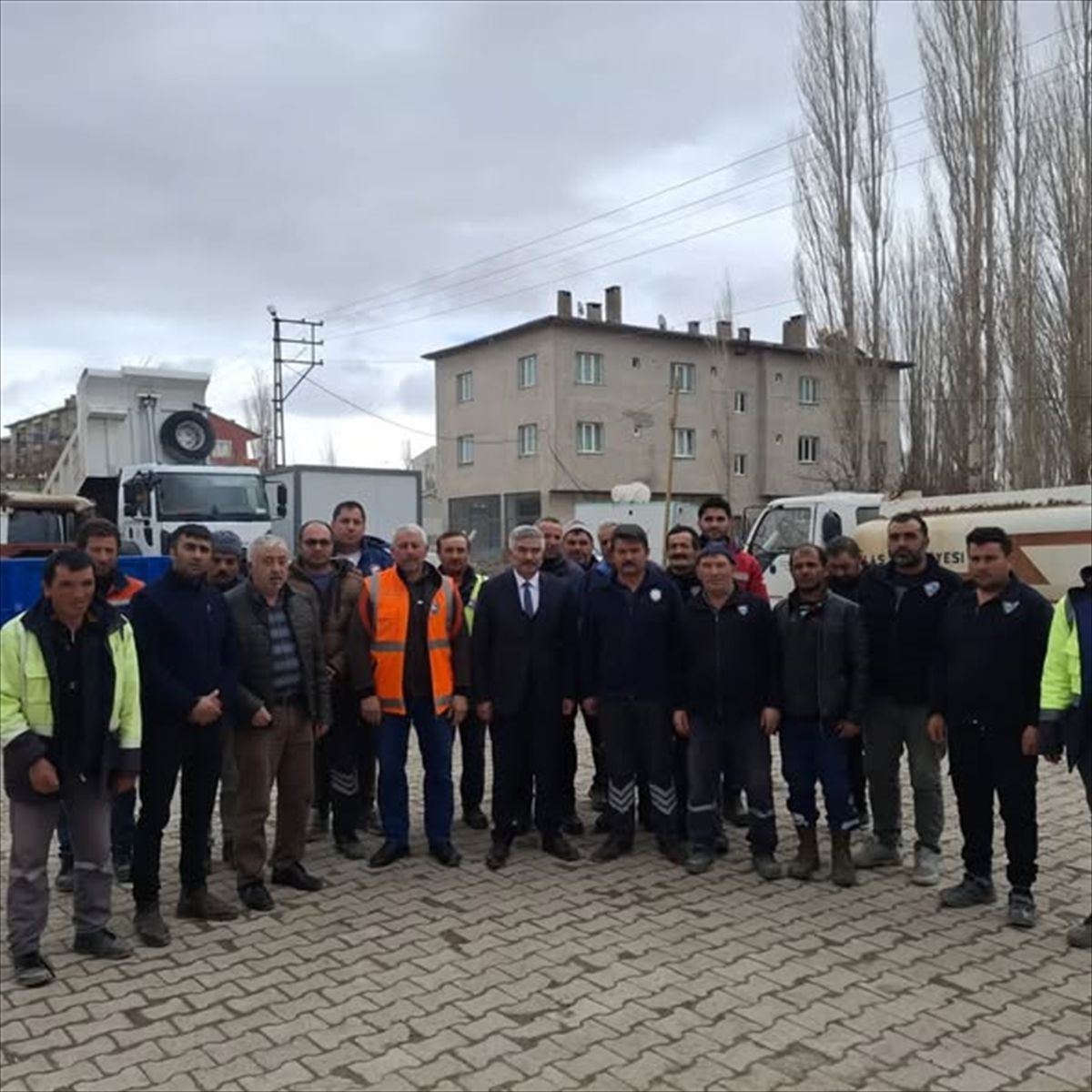Ulaş Belediye Başkanı İlbey, belediye personeliyle bayramlaştı