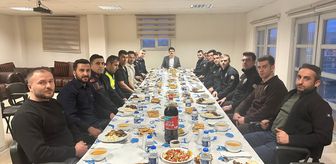 Ulaş Kaymakamı Eskimez emniyet personeliyle iftar yaptı