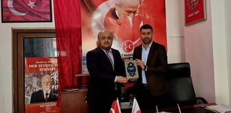 Ulaş Müftüsü İçli'den, partilerin ilçe başkanlarına ziyaret
