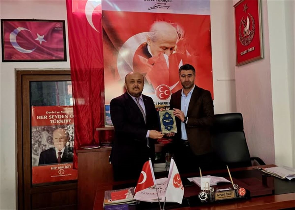 Ulaş Müftüsü İçli'den, partilerin ilçe başkanlarına ziyaret