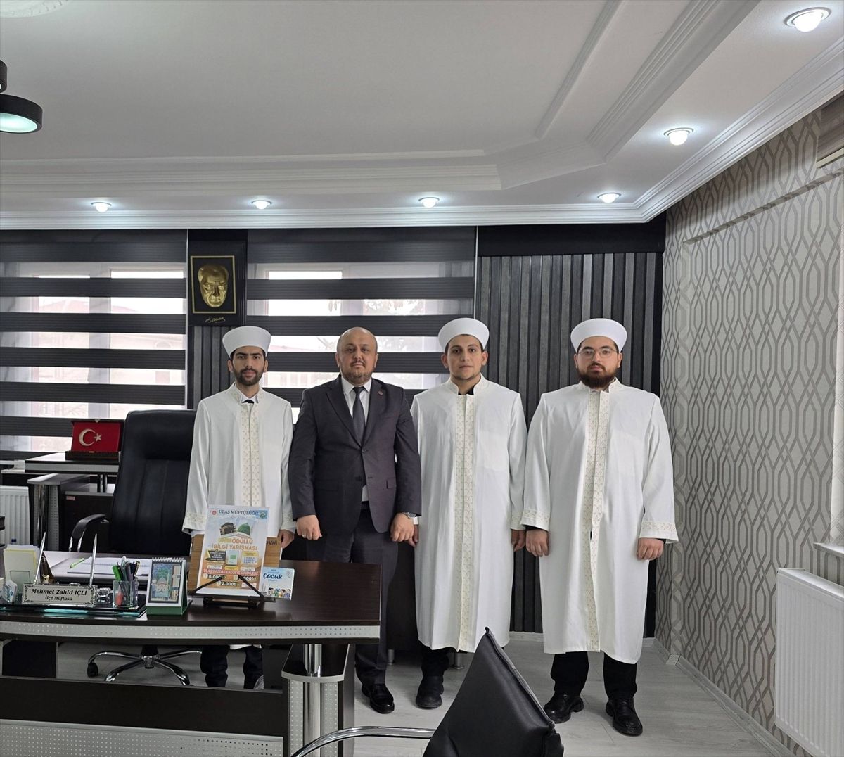 Ulaş'ta din görevlileri dualarla göreve başladı