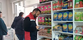 Ulaş'ta marketlerde gıda denetimi yapıldı