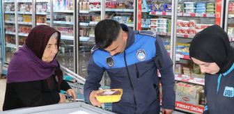 Ulaş'ta ramazan ayı öncesi marketler denetlendi