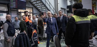 Ulaştırma ve Altyapı Bakanı Uraloğlu, TCDD Taşımacılık'ın iftar programında konuştu Açıklaması