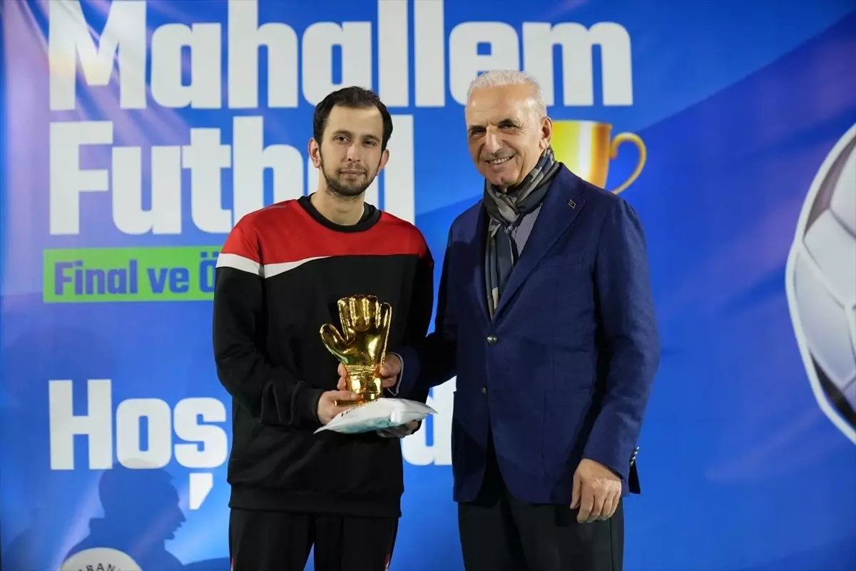 Ümraniye'de 'Mahallem Futbol Turnuvası' tamamlandı