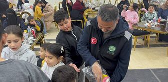 Umut Kervanı İnsani Yardım Vakfı Kahire'de Gazzeli ailelere iftar verdi