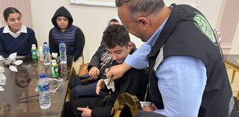 Umut Kervanı İnsani Yardım Vakfı Kahire'de Gazzeli yaralılar için iftar verdi