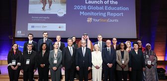 UNESCO'nun Paris'teki toplantısında Türkiye'nin eğitimdeki başarıları örnek gösterildi