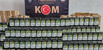 Uşak'ta taklit-tağşiş yapılan 1370 litre zeytinyağı ele geçirildi