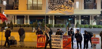 Üsküdar'da mahalle sakinlerinin McDonald's protestosu sürüyor