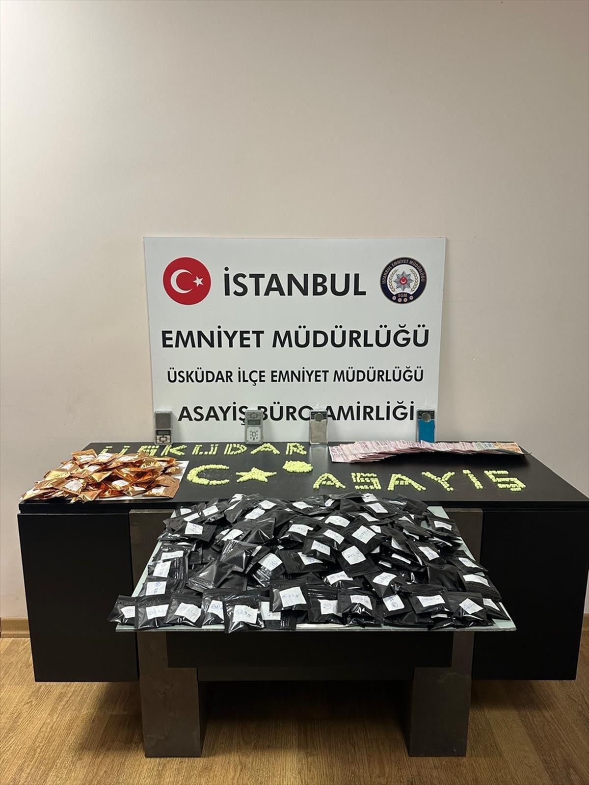 Üsküdar'da uyuşturucu madde ticareti yaptığı belirlenen şüpheli tutuklandı
