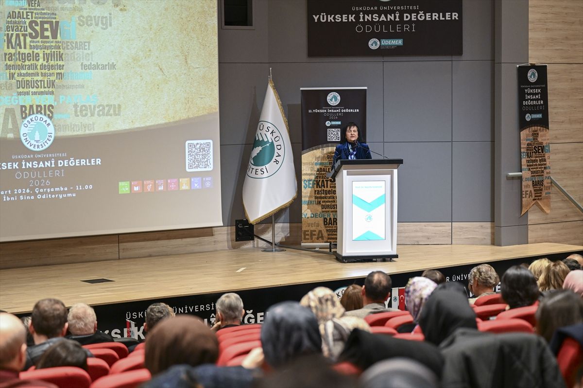 Üsküdar Üniversitesinin '11. Yüksek İnsani Değerler Ödülleri' sahiplerini buldu