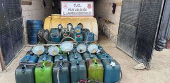 Van'da 2 bin 30 litre kaçak akaryakıt ele geçirildi