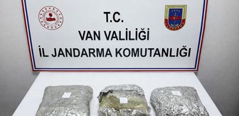 Van'da 4 kilo 60 gram uyuşturucu ele geçirildi