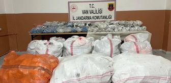 Van'da gümrük kaçağı eşya ele geçirildi