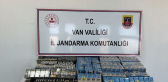 Van'da gümrük kaçağı eşya ve sigara ele geçirildi