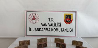 Van'da ham maddesi altın olan 8 tarihi eser ele geçirildi