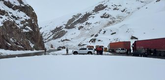 Van-Hakkari kara yolu çığ nedeniyle kapandı