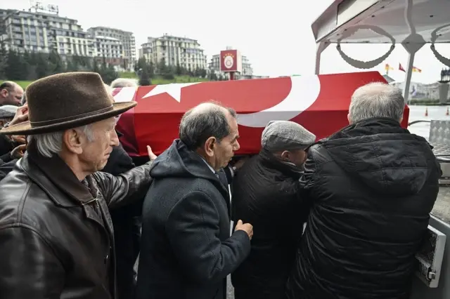 Fatih Terim and Dursun Özbek came together at Candemir Berkman's funeral
