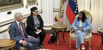 Venezuela Geçici Devlet Başkanı Rodriguez, ABD Enerji Bakanı Wright'ı kabul etti