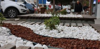 Vezirköprü Belediyesi peyzaj çalışmalarına devam ediyor