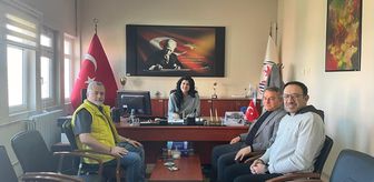 Vezirköprü MYO Müdürü Özdelikara'ya 'Hayırlı olsun' ziyareti