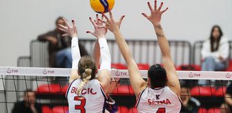 Voleybolda Arabica Coffee House Kadınlar 1. Lig yarı final etabı, Alanya'da başladı