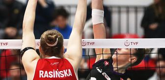 Voleybolda Kadınlar 1. Lig yarı final etabı, Alanya'da tamamlandı