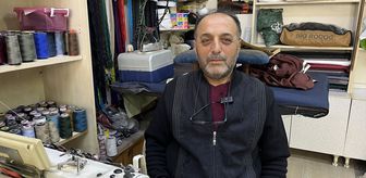 Yaklaşık yarım asırdır terzilik mesleğini sevgiyle yapıyor