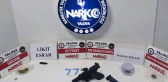 Yalova merkezli uyuşturucu operasyonunda 4 zanlı tutuklandı