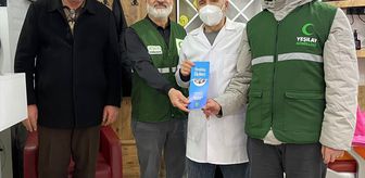 Yeşilay gönüllülerinden esnafa bağımlılıkla mücadele ziyareti