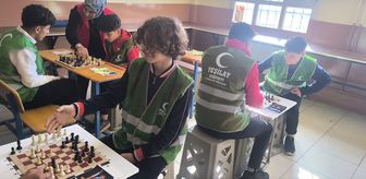 Yeşilay Reyhanlı ilçesinde satranç etkinliği düzenledi