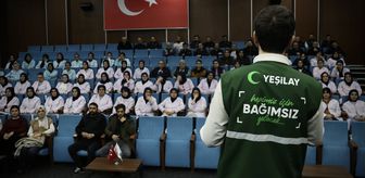 Yeşilay Samsun'da OSB çalışanlarına bağımlılıkla mücadele eğitimi veriyor