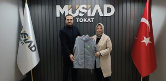 Yeşilay Tokat Şube Başkanı Ateş'ten MÜSİAD'a ziyaret